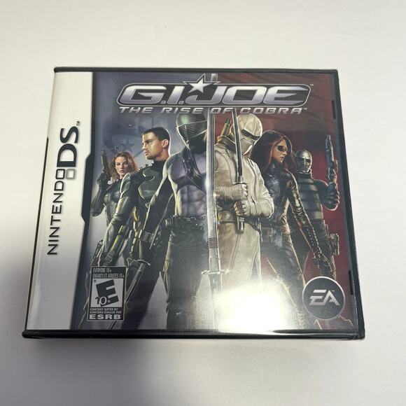 GI JOE The Rise of Cobra Nintendo DS Video Game NEW FACTORY SEALED - Picture 1 of 6